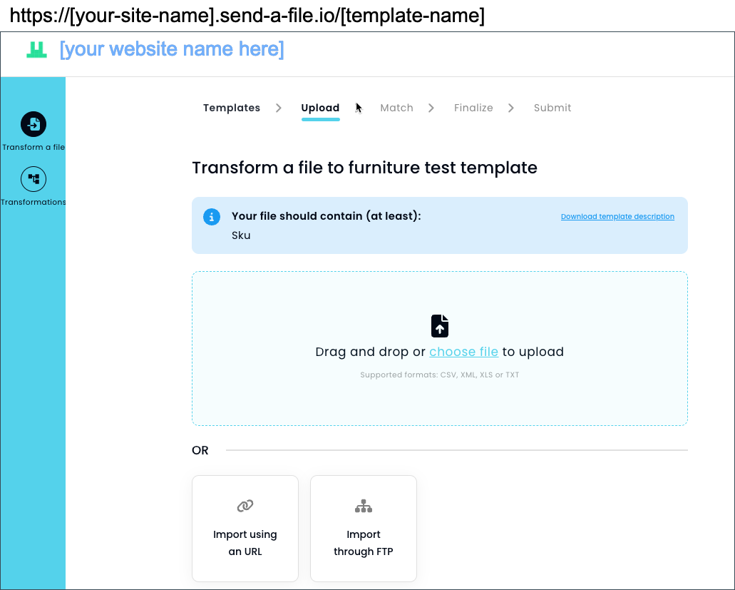 Branded Page Integration